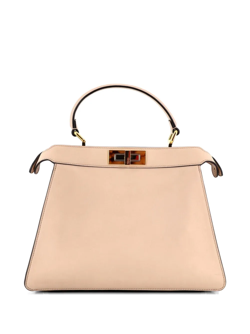 Fendi Pre-Owned Borsa a tracolla Peekaboo ISeeU media in pelle - Toni neutri
