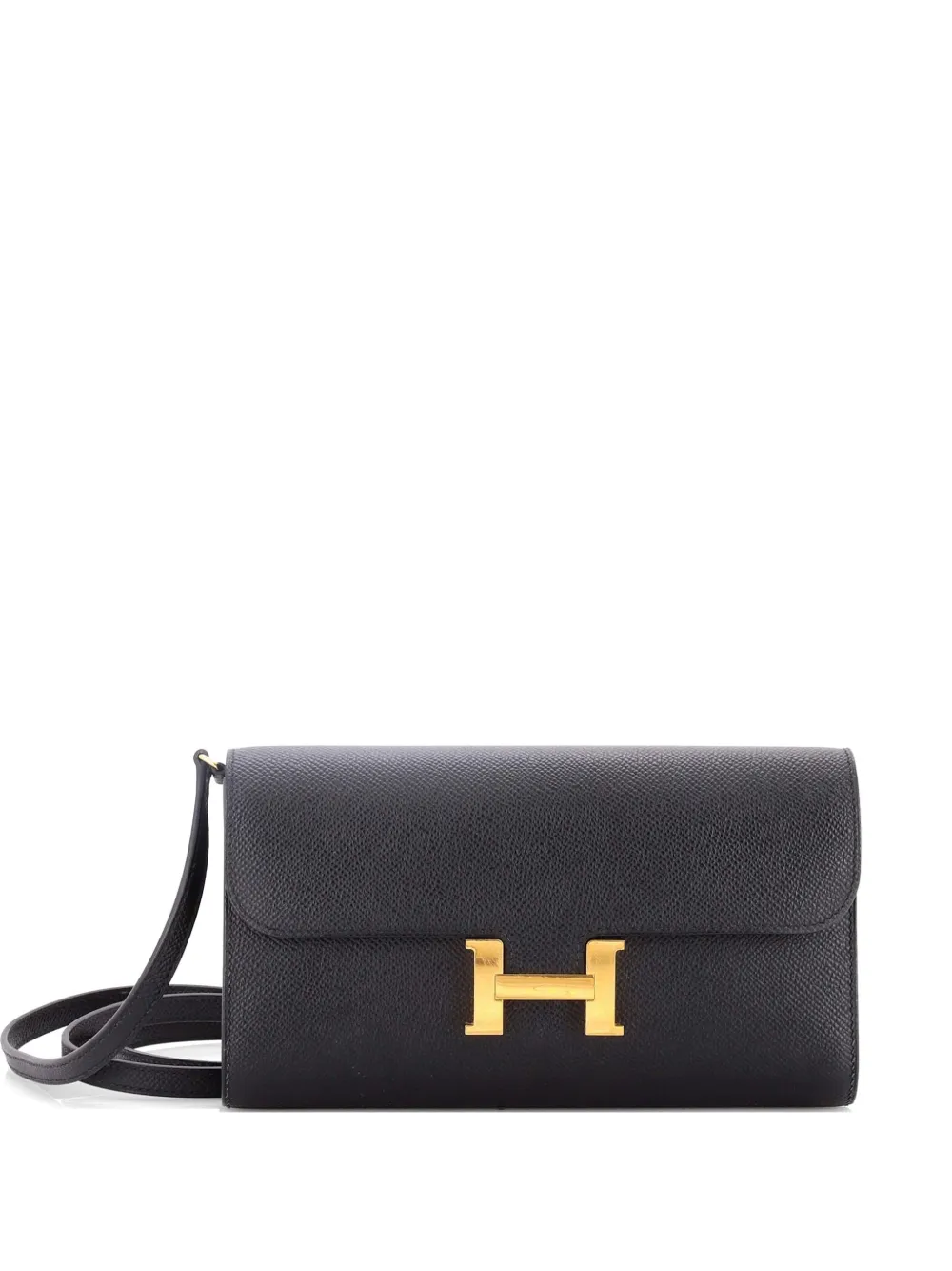 Hermès Pre-Owned Clutch Constance To Go in pelle Epsom - Nero