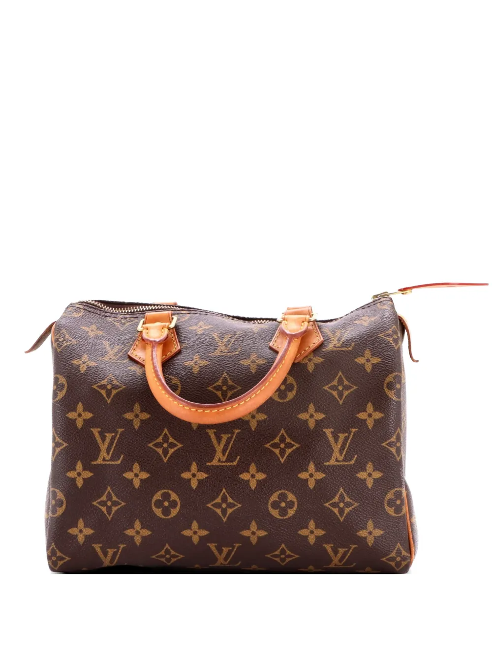 Louis Vuitton Pre-Owned Speedy Satchel-Tasche aus Canvas mit Monogramm 25cm - Braun