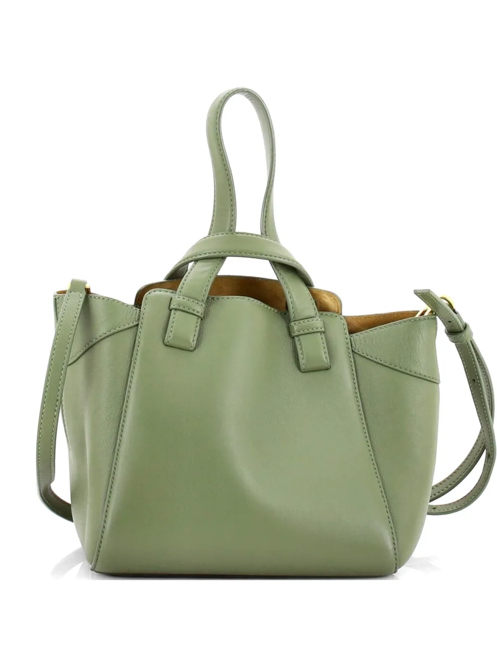 Loewe Pre-Owned Hammock Nugget Bag Leather Small crossbody bag - Green