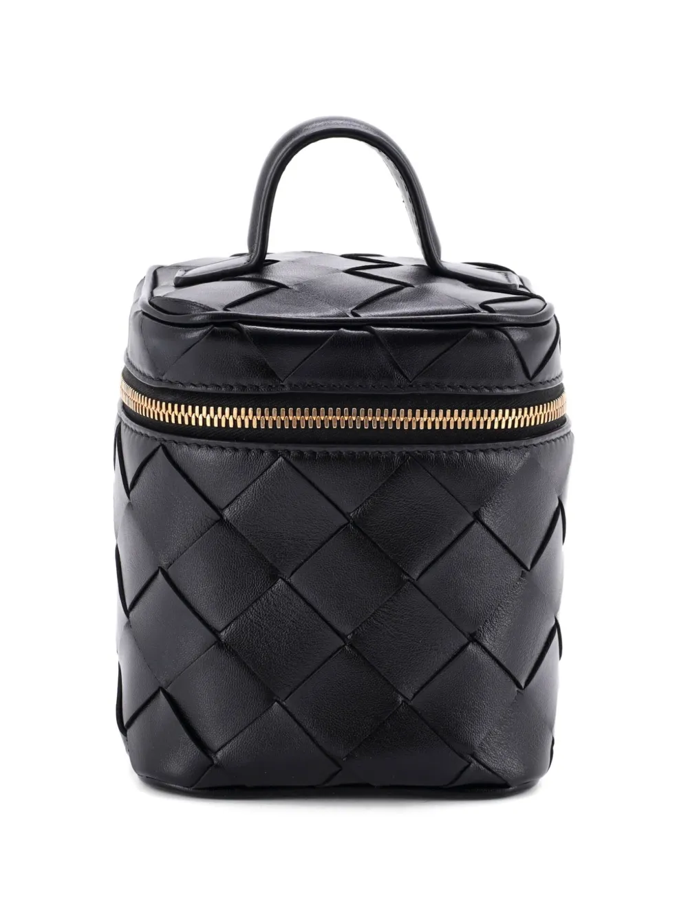 Bottega Veneta Pre-Owned North South Vanity Case Intrecciato Leather pouch - Black