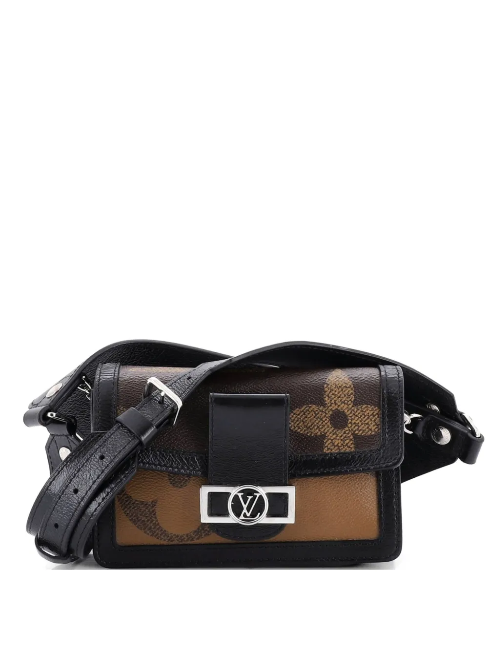 Louis Vuitton Pre-Owned Marsupio Dauphine Bumbag Reverse Monogram Giant - Marrone