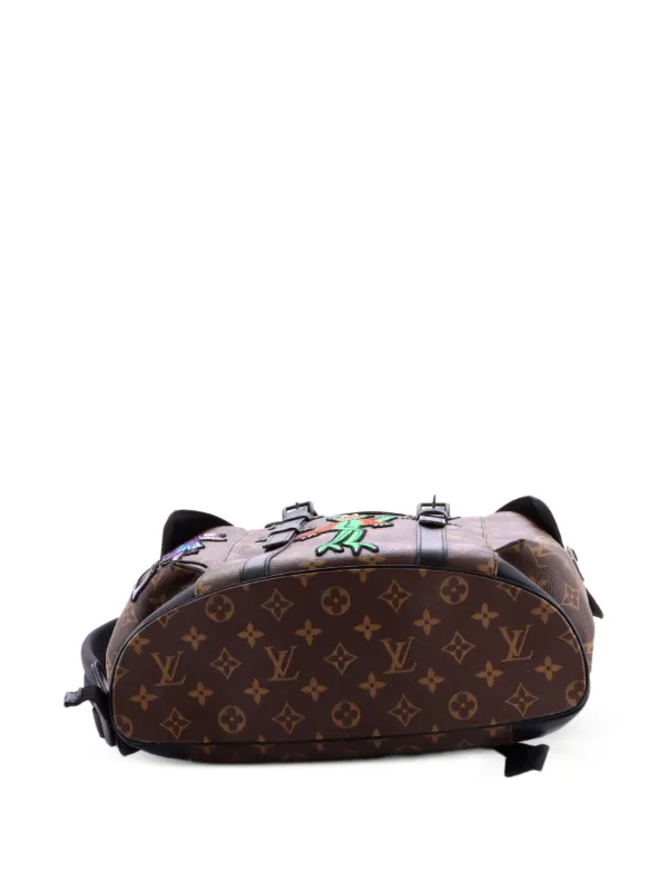 Louis Vuitton Pre-Owned Christopher Monogram Canvas With LV