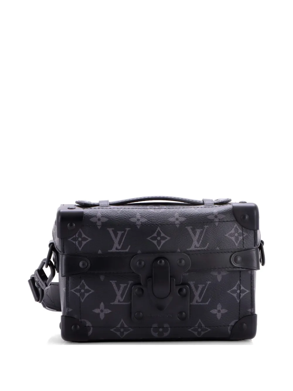 Louis Vuitton Pre-Owned Borsa a spalla Soul Trunk con monogramma - Nero