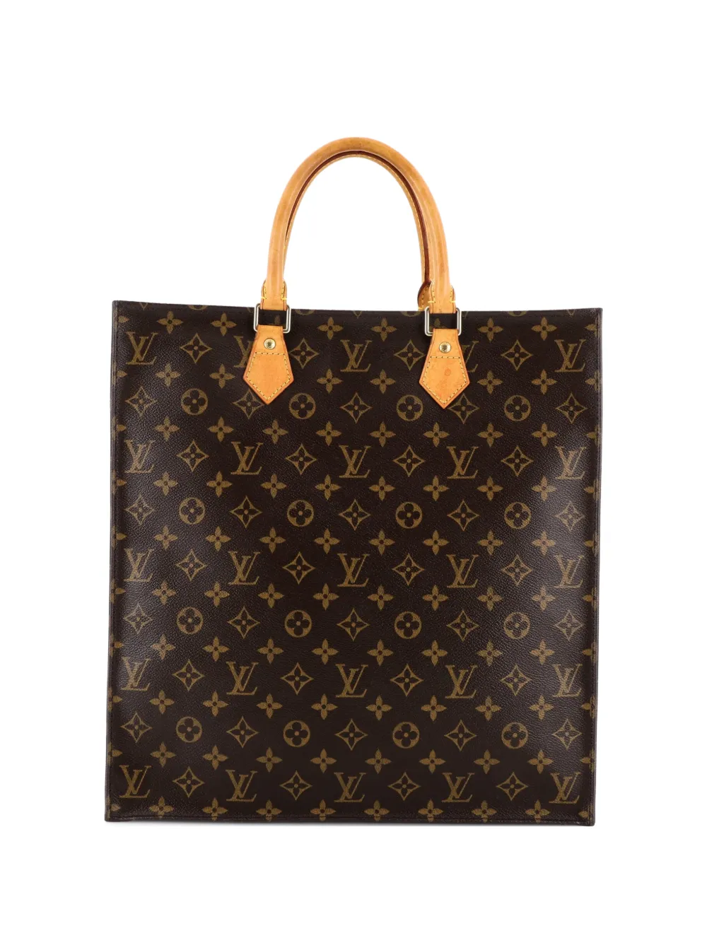 Louis Vuitton Pre-Owned Sac Plat Tote Bag aus Canvas mit Monogramm - Braun