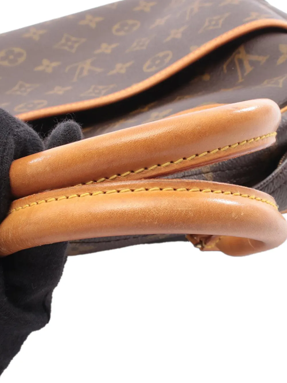 Louis Vuitton Pre-Owned Borsa a mano Deauville con monogramma 1997 - Marrone