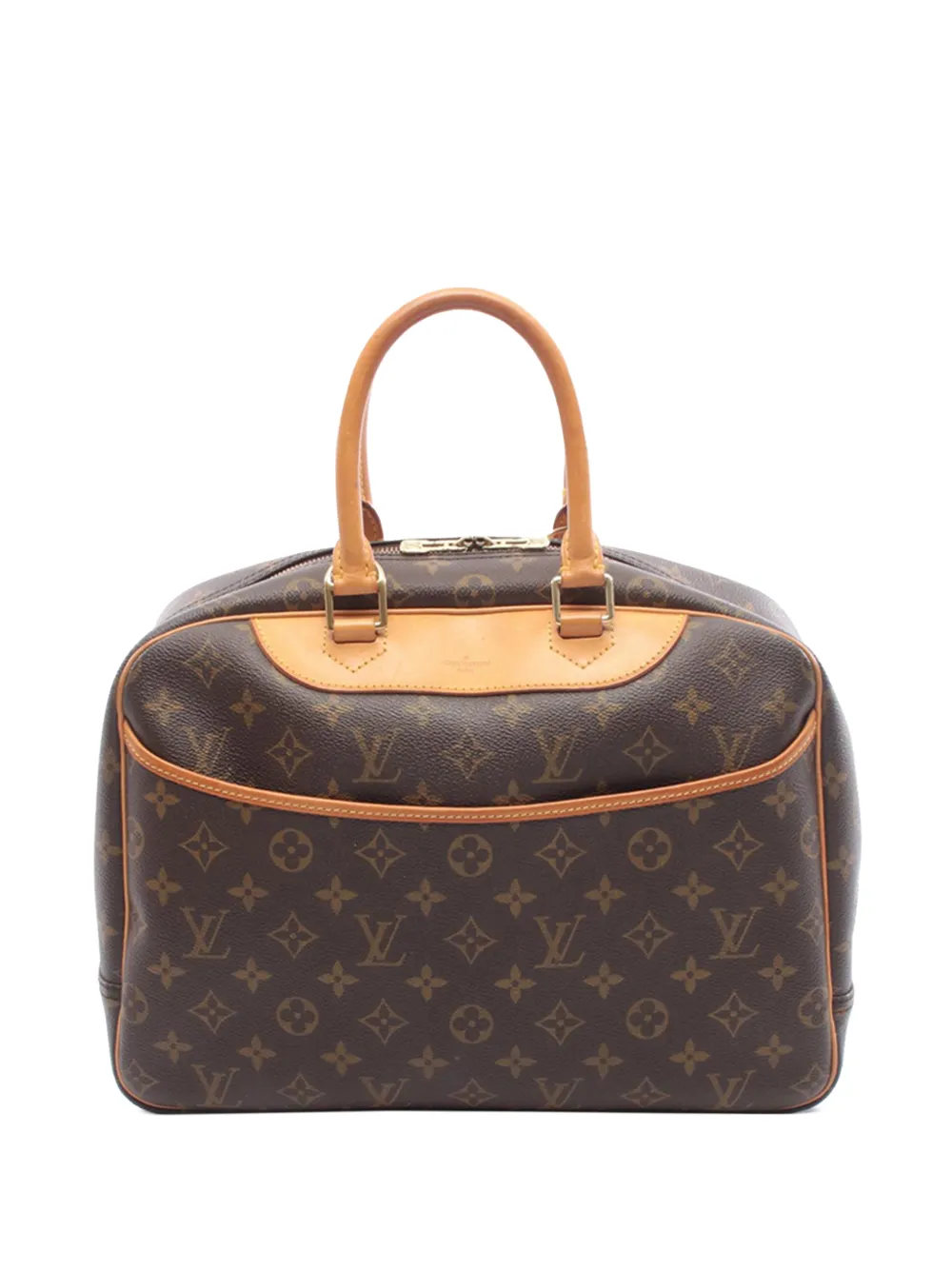 Louis Vuitton Pre-Owned Borsa a mano Deauville con monogramma 1997 - Marrone
