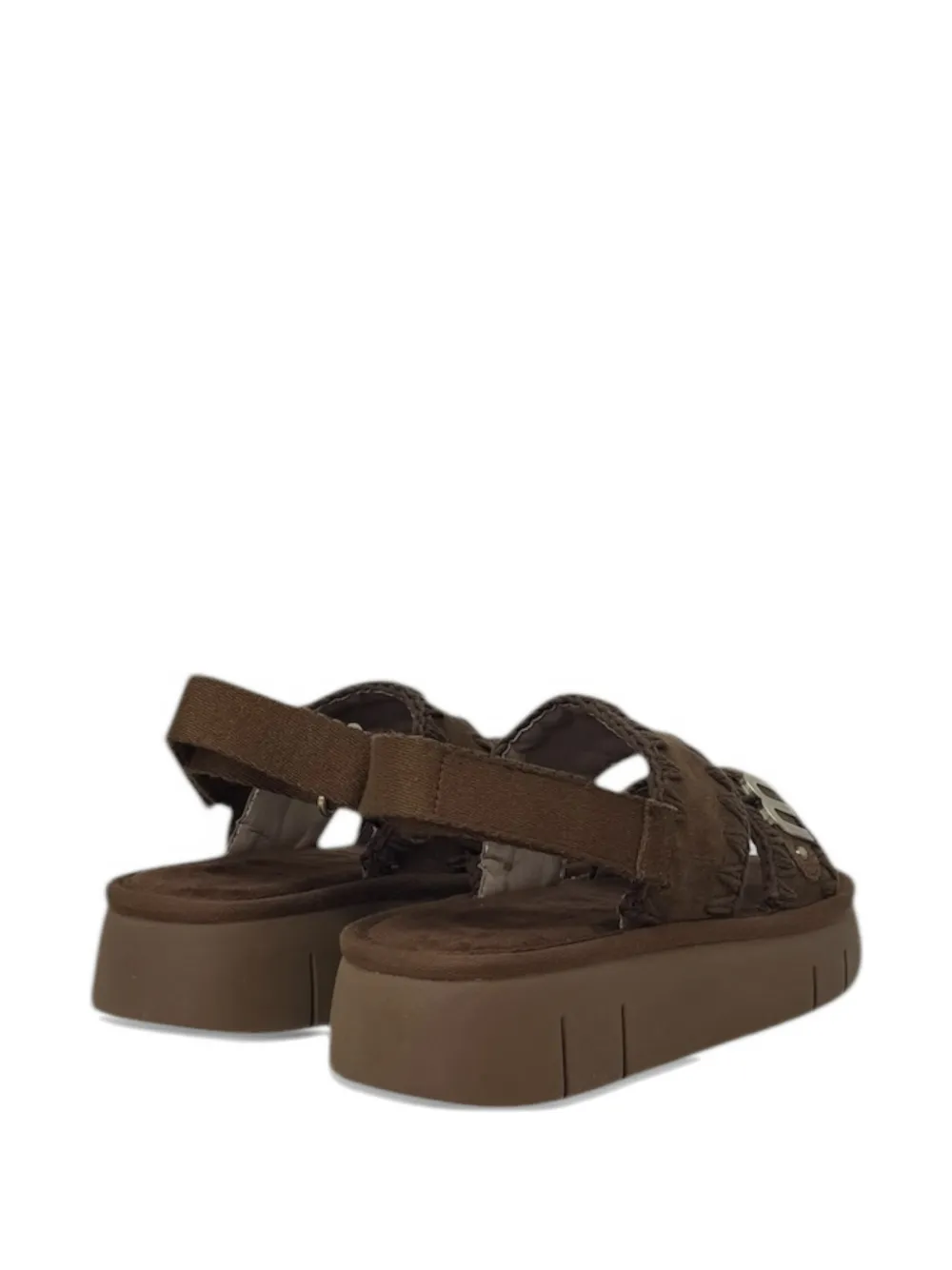 Mou Bounce logo-plaque sandals Bruin