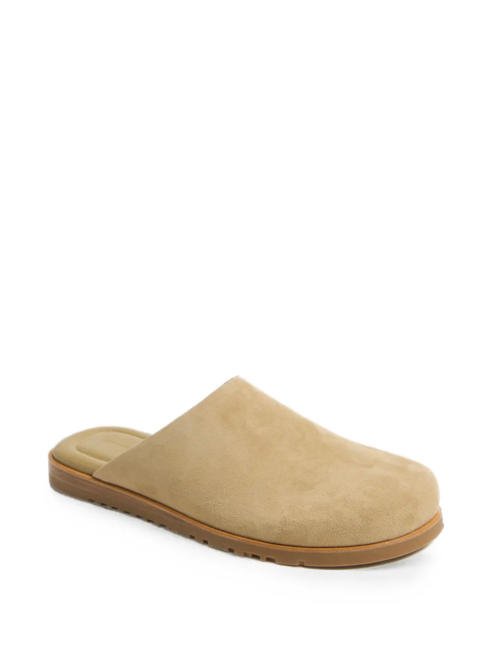 SIMKHAI Emery suede clogs Beige