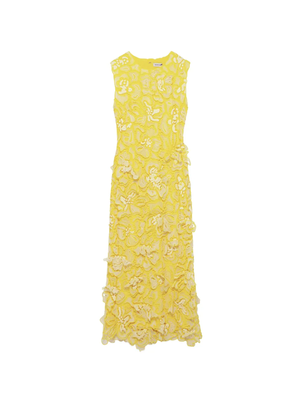 Simkhai Dahlia lace midi dress - Gelb