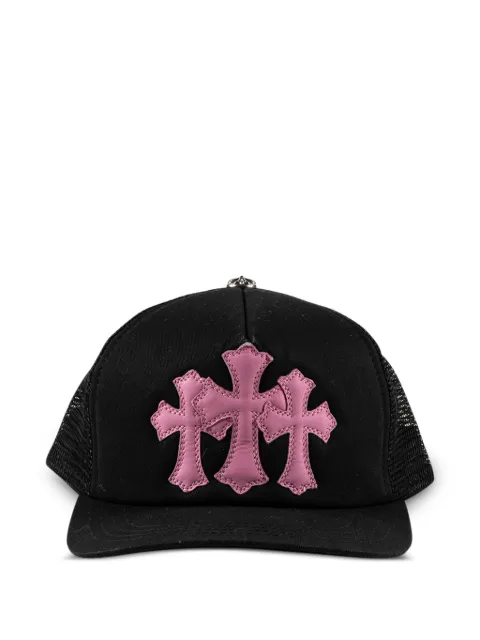 Chrome Hearts Cemetery Cross trucker hat