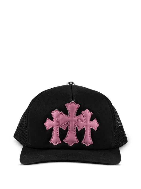 帽子 Chrome Hearts Printed Cross Trucker Hat 36023292_68103645_600.jpg