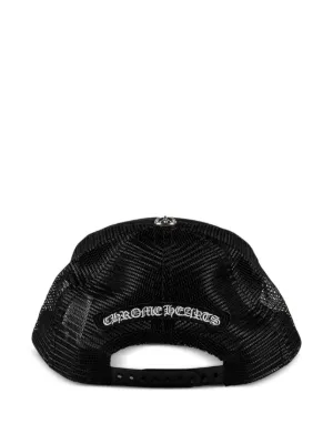 Chrome Hearts トリプルクロス トラッカーキャップ | ブラック