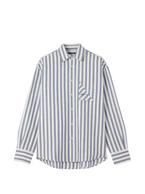 Jacquemus The Voilier striped jacquard shirt