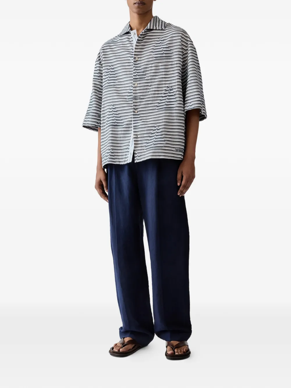 Jacquemus The Plage overhemd Wit