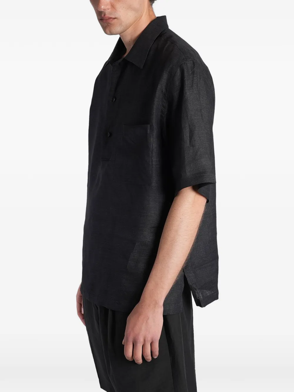 Costumein Polx poloshirt met korte mouwen Zwart