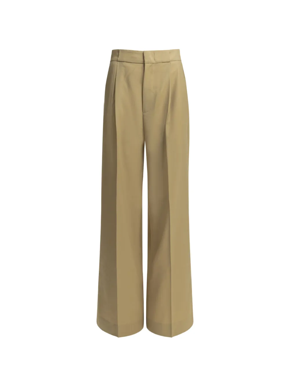 SA SU PHI pleated wide-leg trousers - Toni neutri