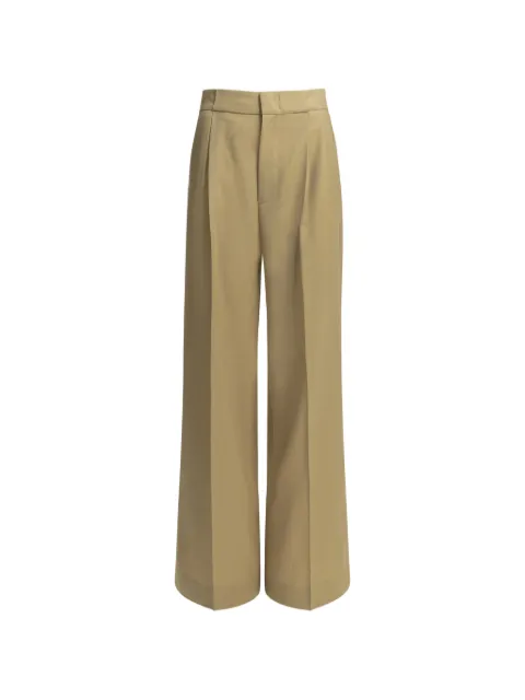 SA SU PHI pantalones anchos con pinzas