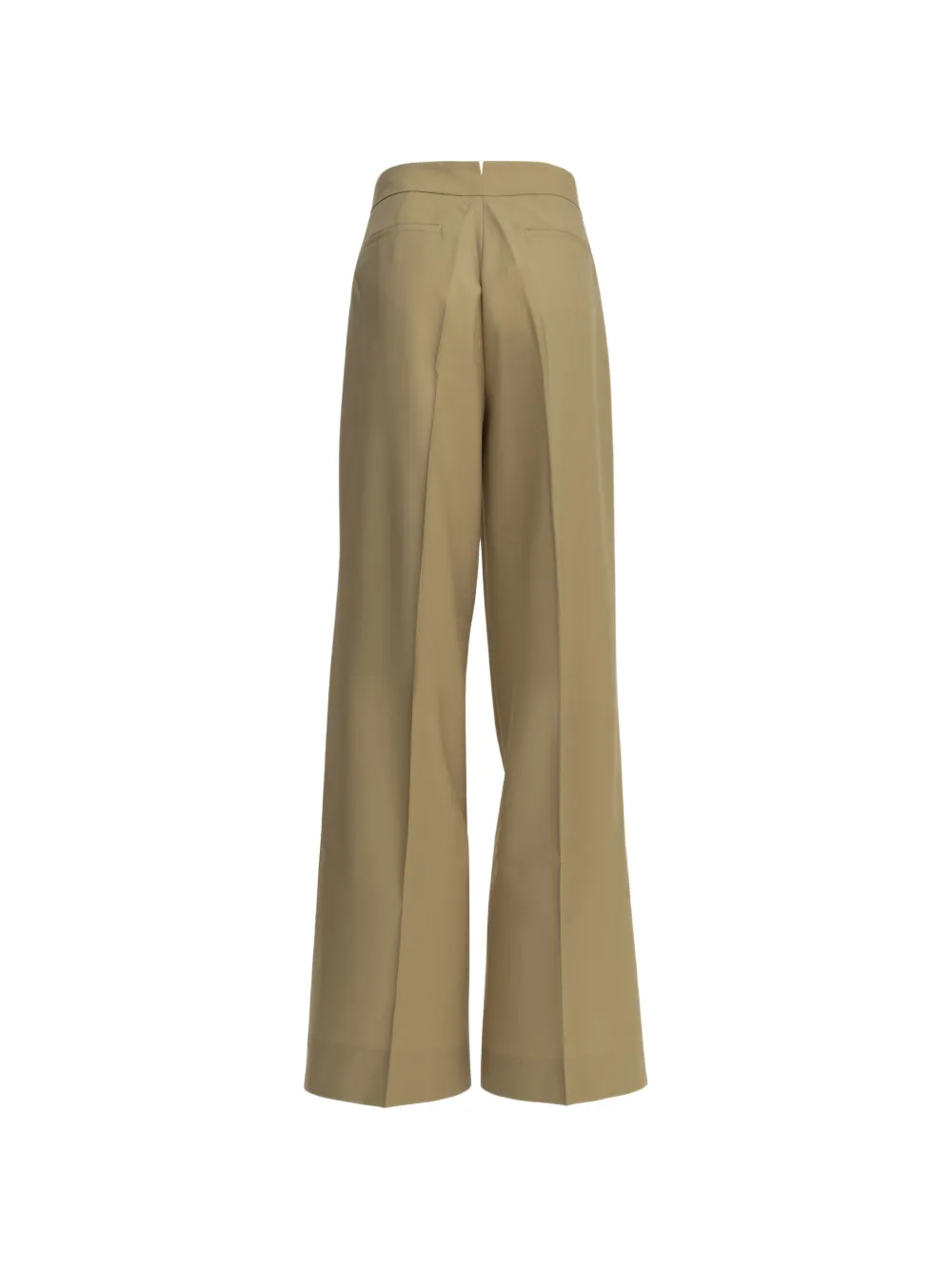 SA SU PHI Plooibroek met wijde pijpen Beige