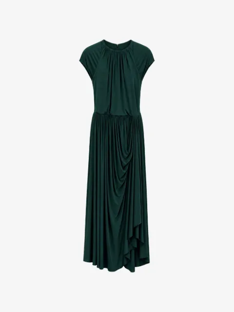 Givenchy vestido drapeado con pliegues