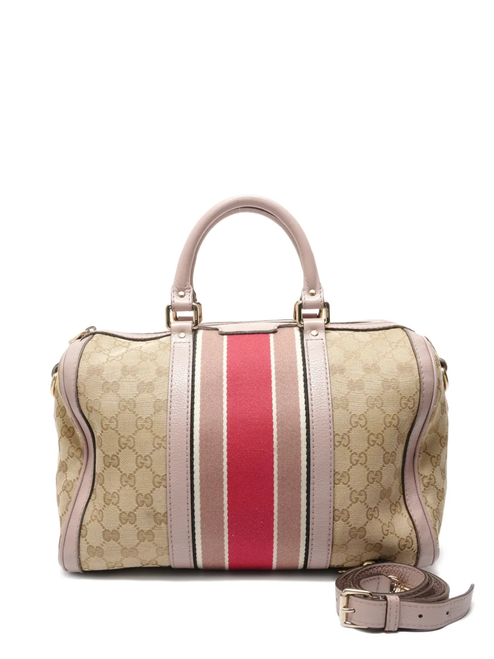 Gucci Pre-Owned 2000-2010s GG Canvas handbag - Nude