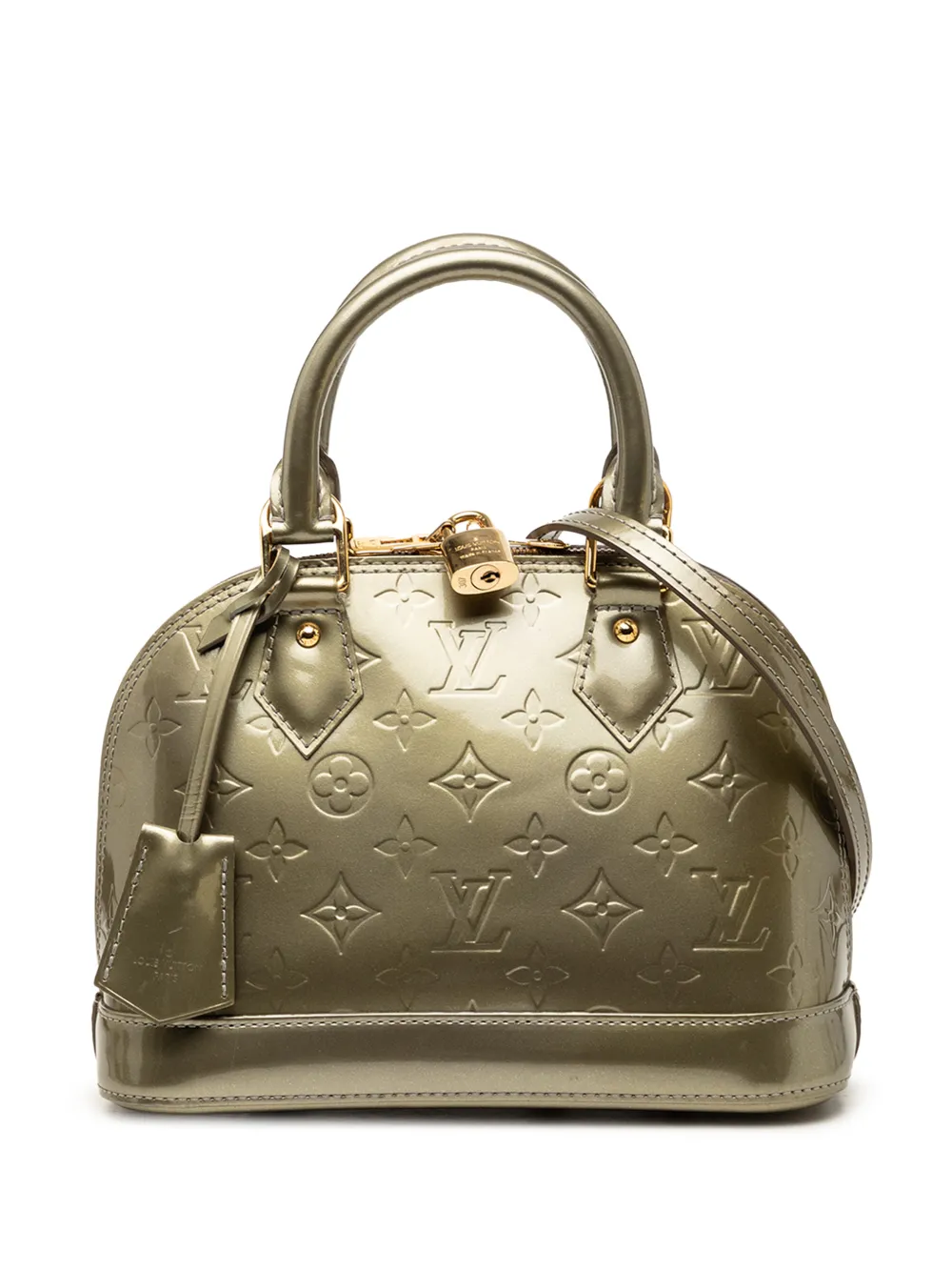 Louis Vuitton Pre-Owned 2010-2015 Monogram Vernis Alma BB satchel - Verde