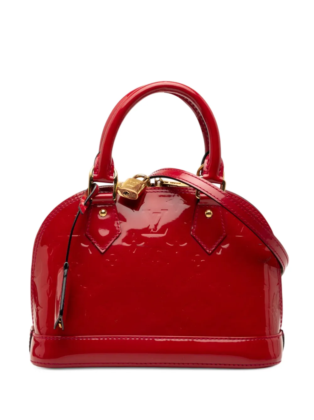 Louis Vuitton Pre-Owned 2013 Monogram Vernis Alma BB satchel - Rot