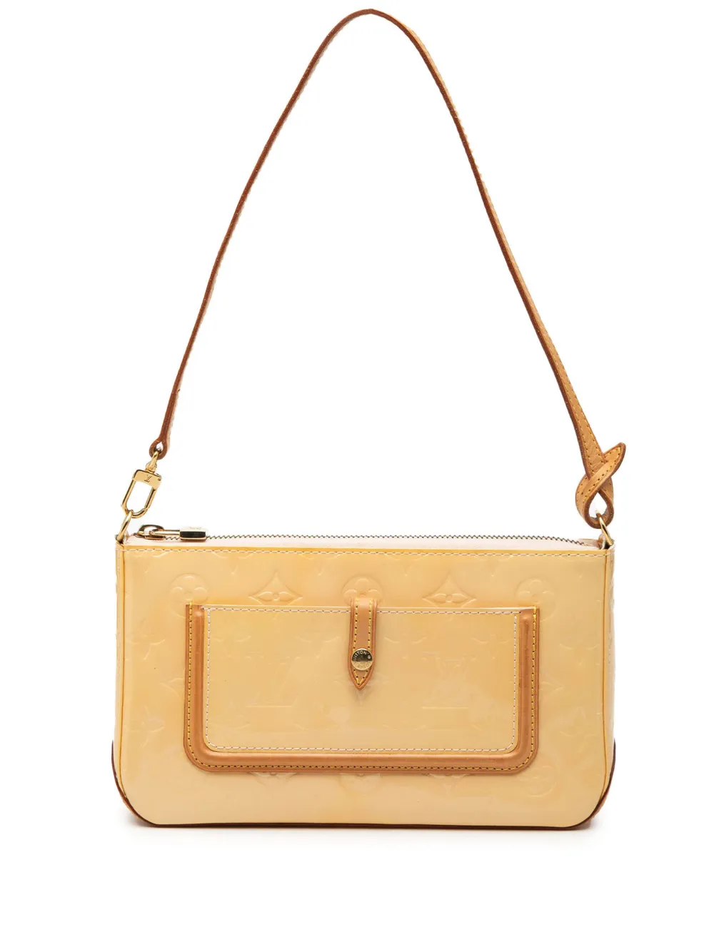Louis Vuitton Pre-Owned 2004 Monogram Vernis Mallory Square shoulder bag - Gelb