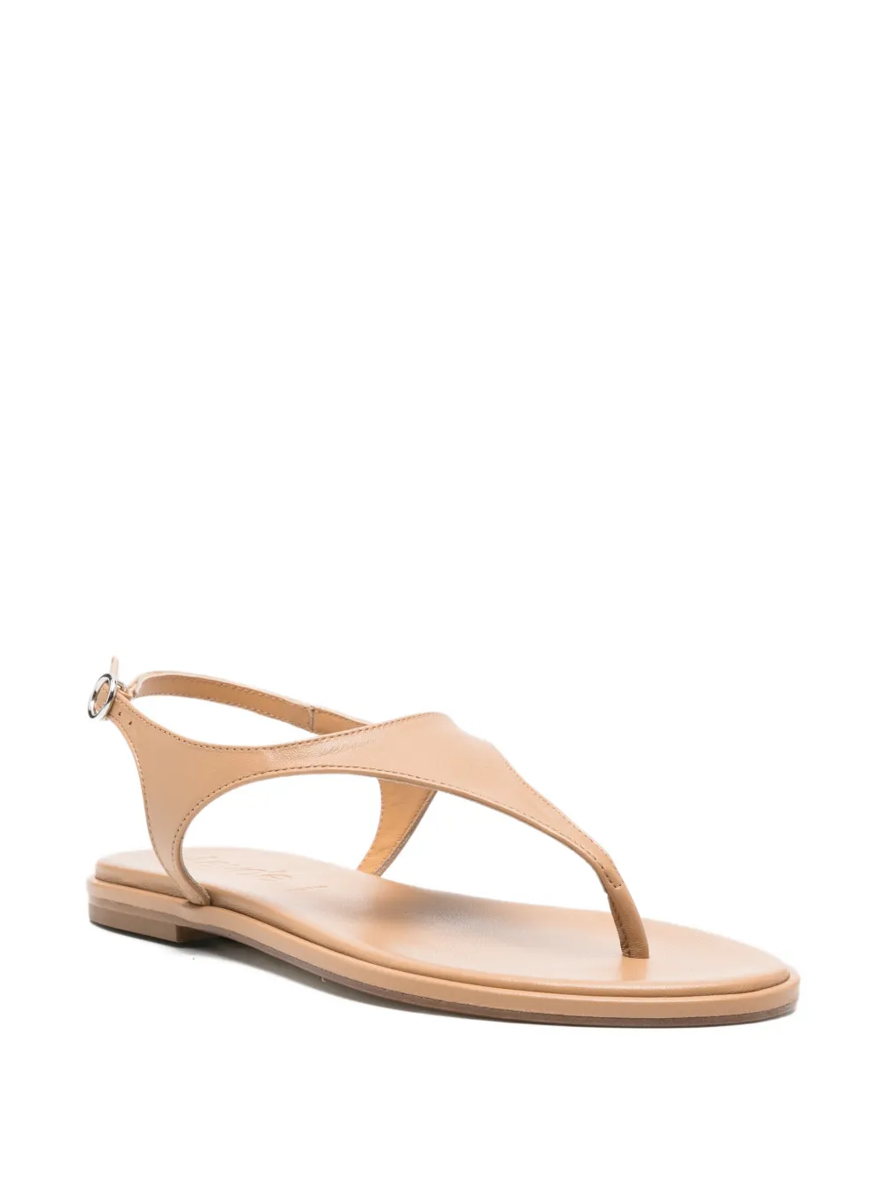 Aeyde Suzanne slingback sandals Beige