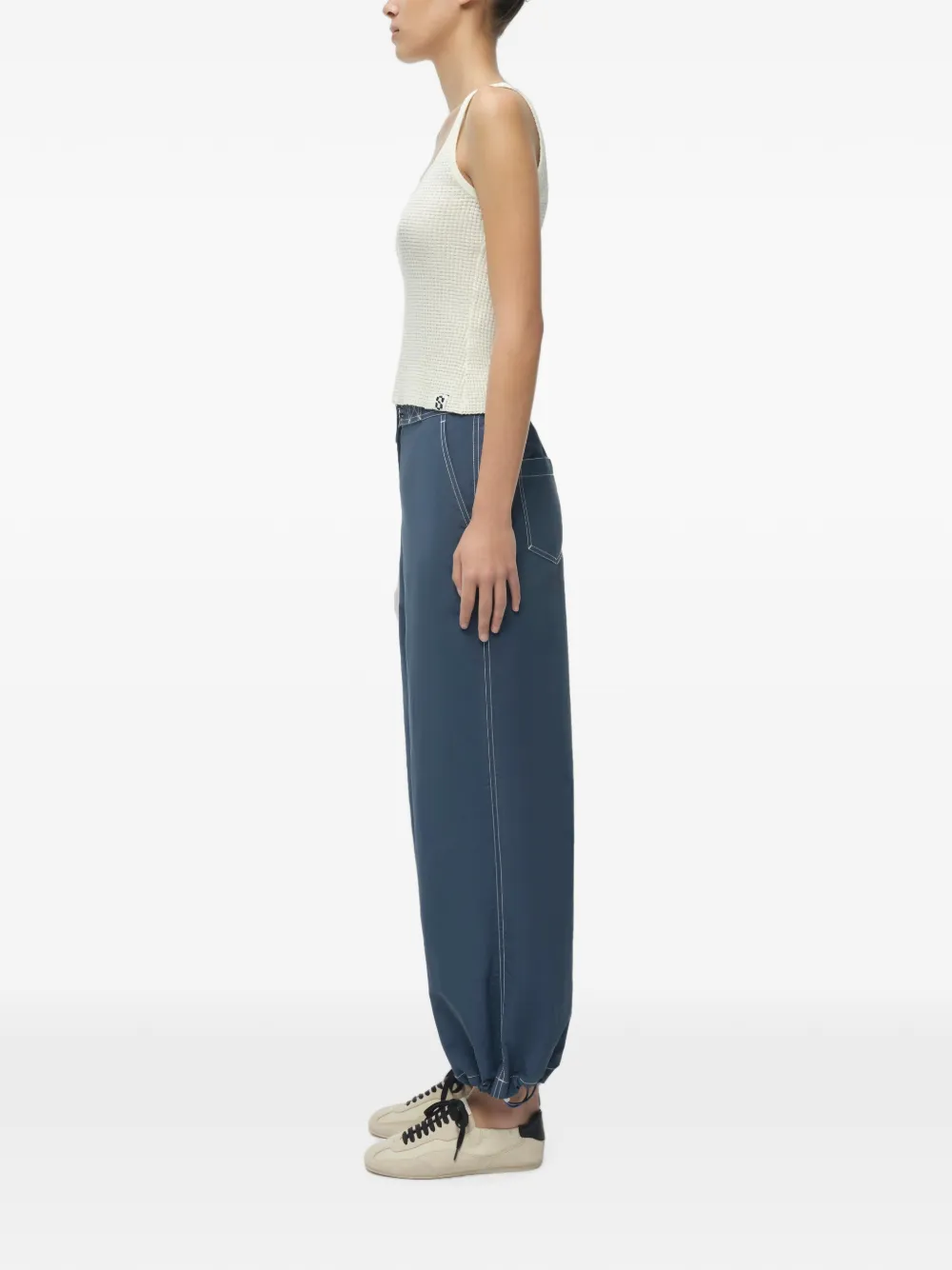 SIMKHAI Rayne gebreide tanktop Wit