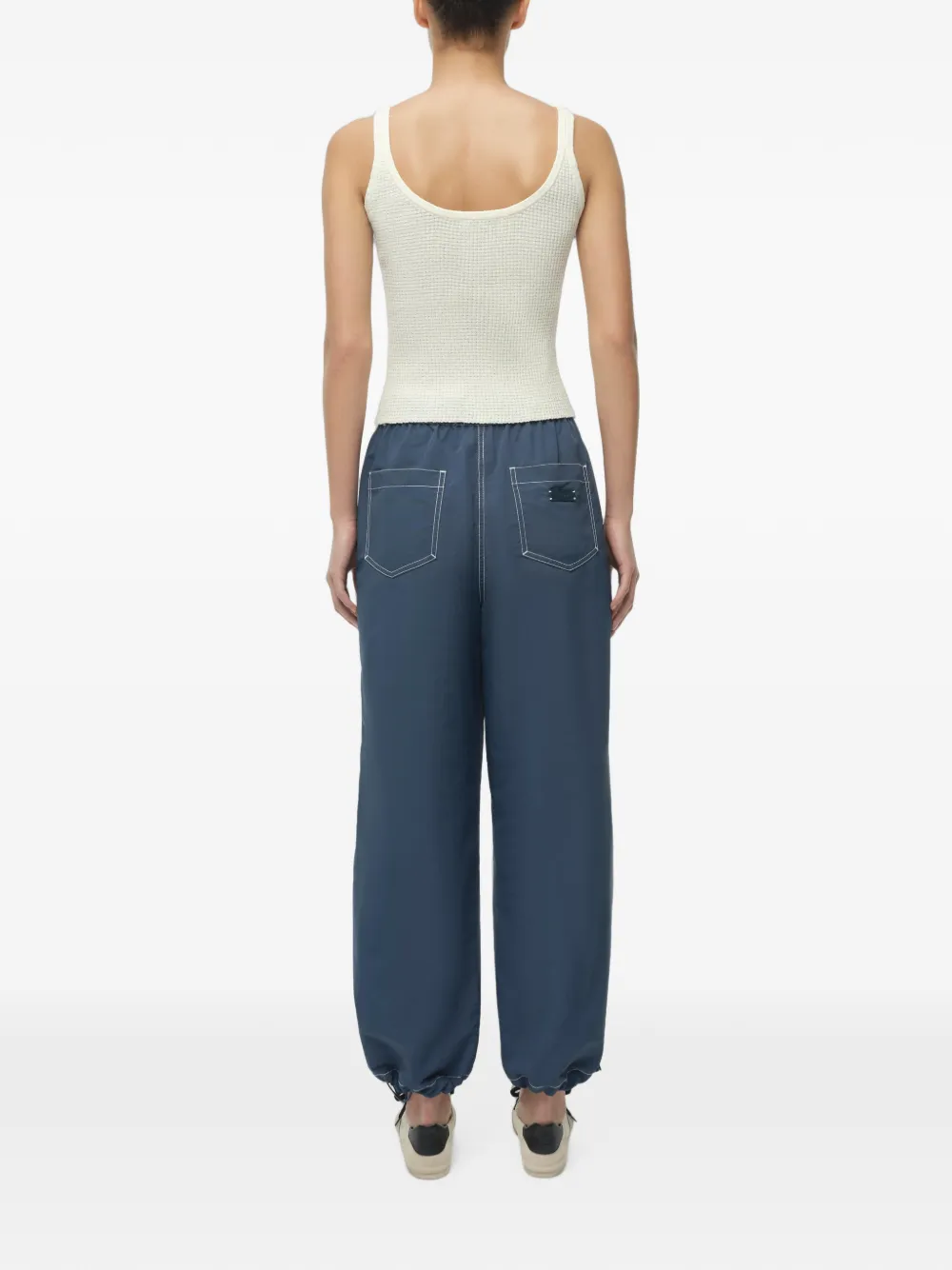 SIMKHAI Rayne gebreide tanktop Wit