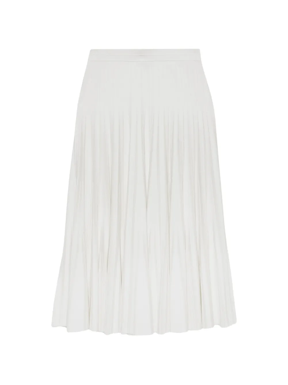 Simkhai Margoux pleated knit midi skirt - Weiß