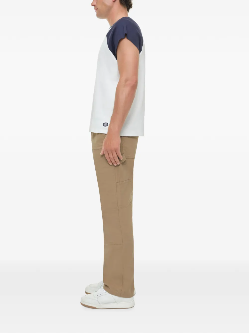 SIMKHAI Alec Carpenter Trousers in Neutrals, view 4