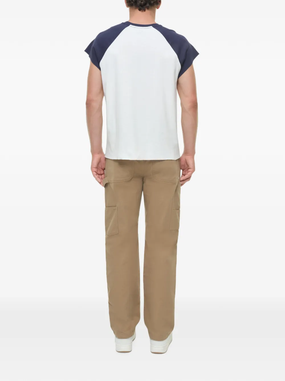 SIMKHAI Alec Carpenter Trousers in Neutrals, view 5