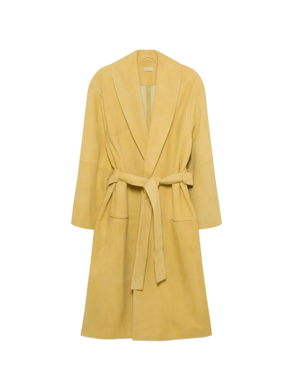 Simkhai Enola suede coat - Giallo