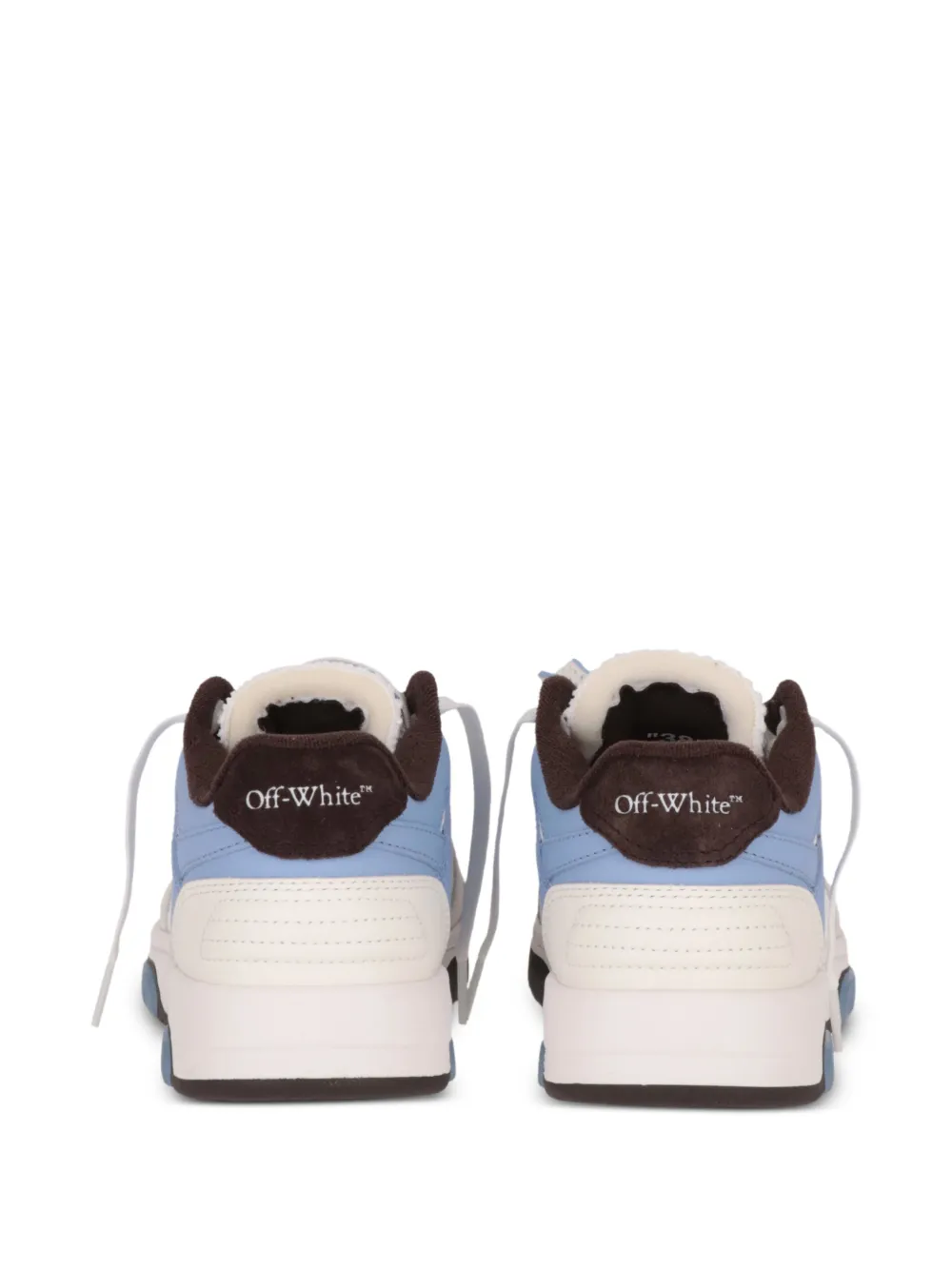 Off-White SLIM OUT OF OFFICE zip-tie trainers Wit