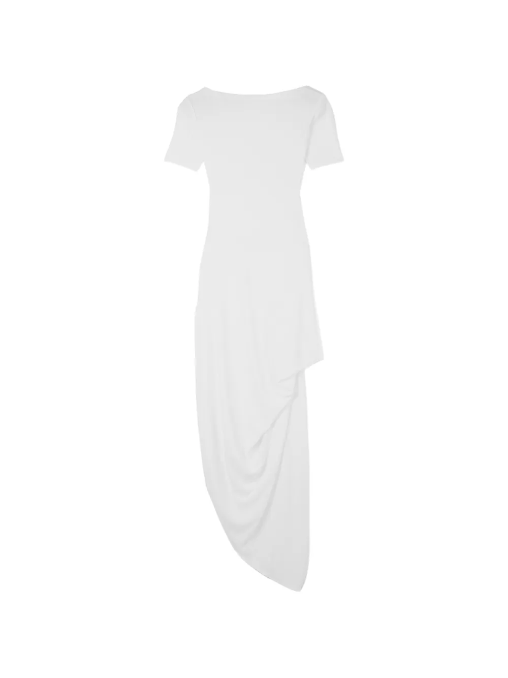Jacquemus The Sole open-back draped dress - Bianco