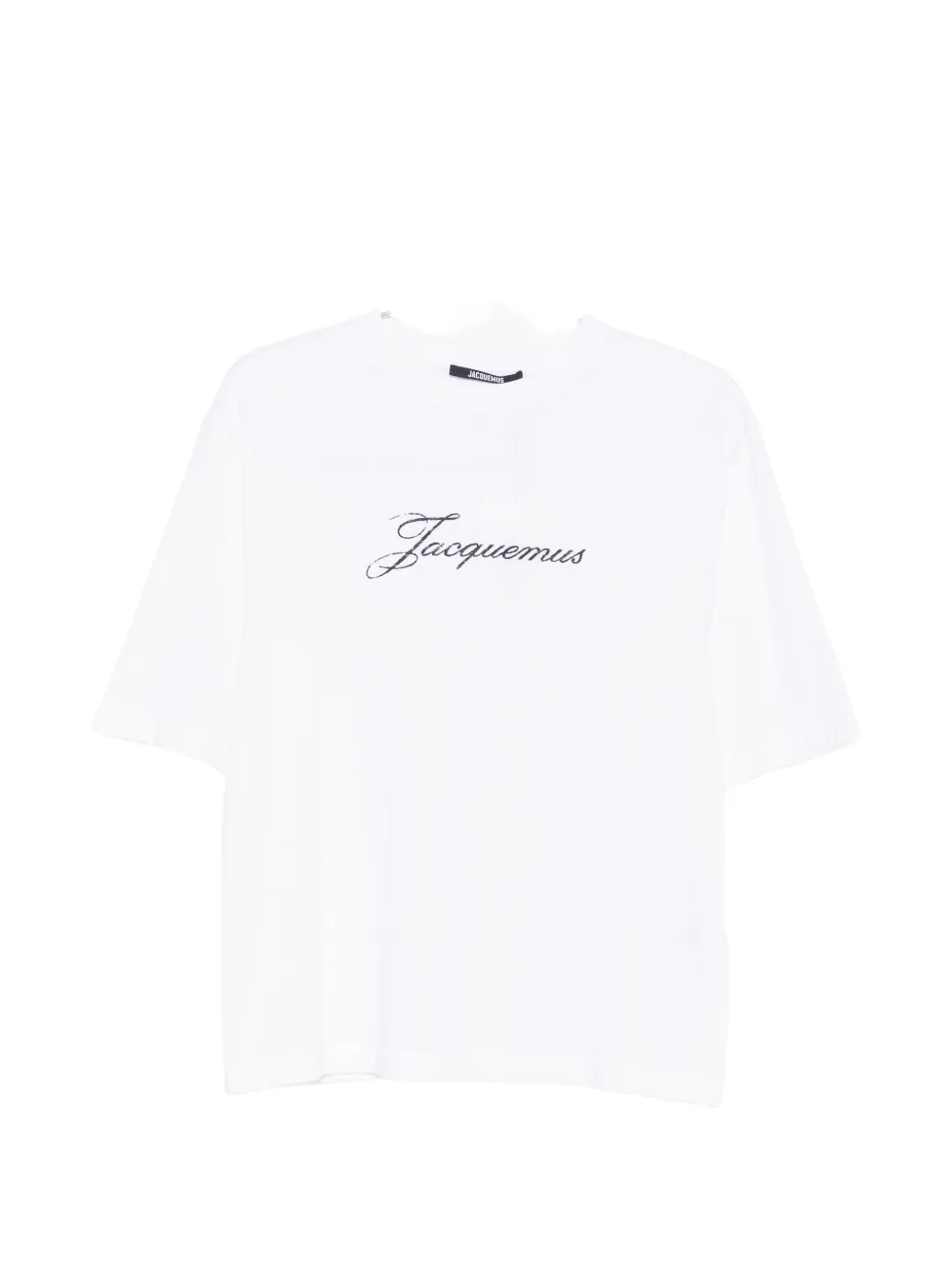 Jacquemus logo-print T-shirt - Bianco