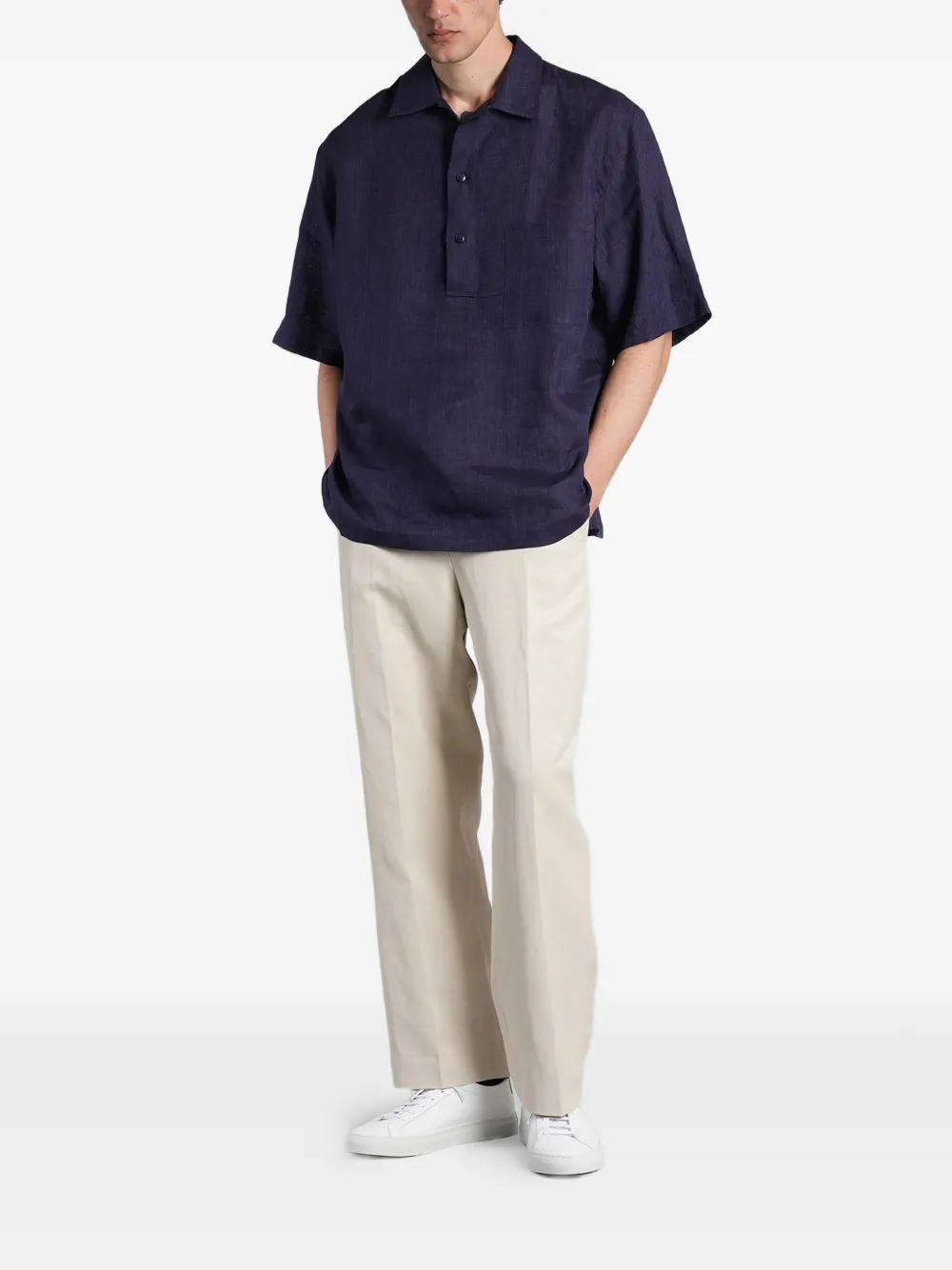 Costumein Polx poloshirt met korte mouwen Blauw