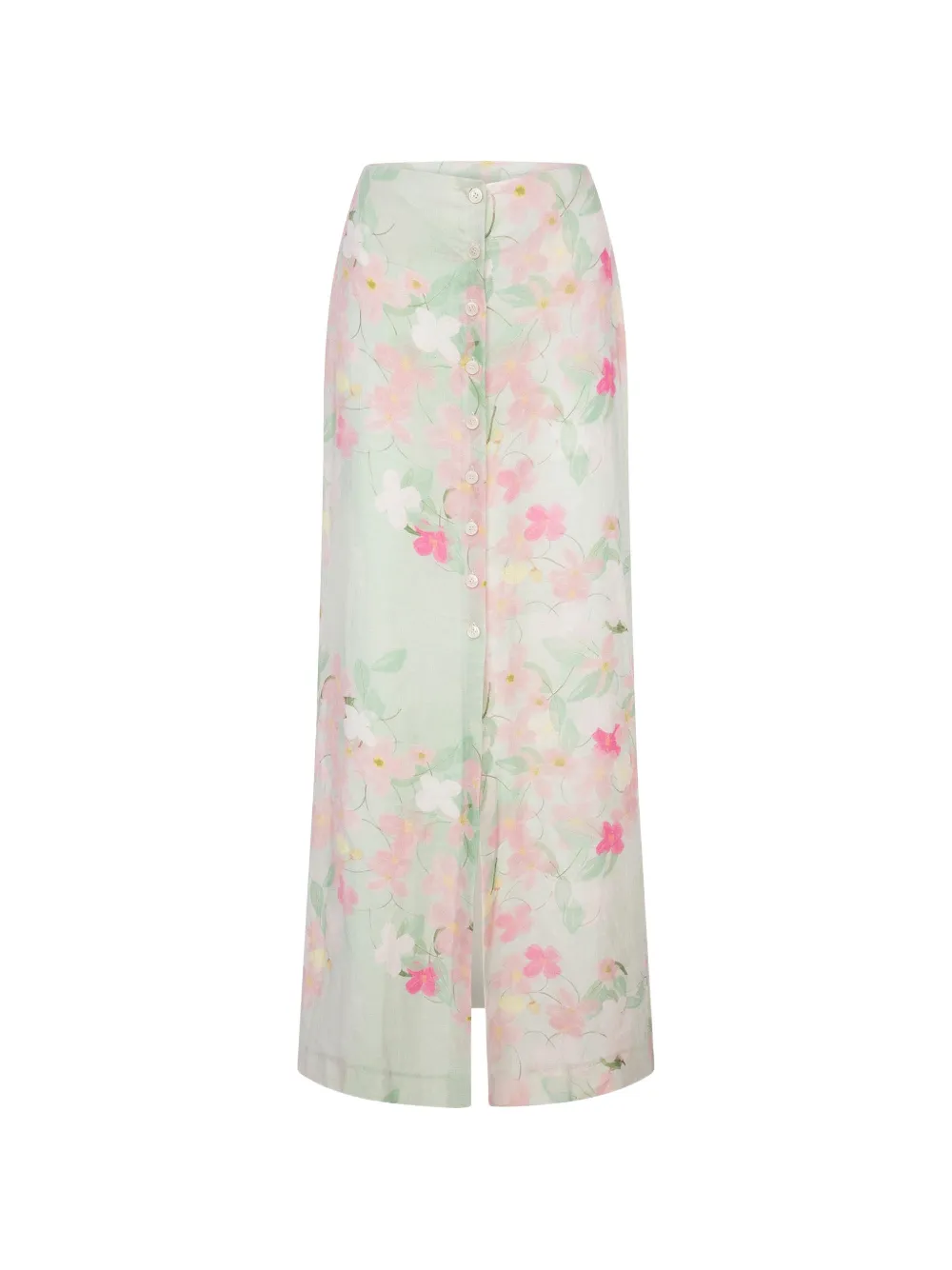 Bernadette Carmen floral-print maxi skirt - Grün