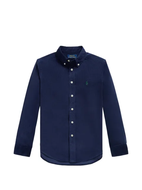 POLO RALPH LAUREN KIDS cotton corduroy shirt
