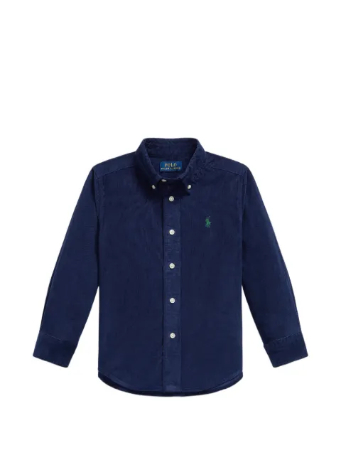 POLO RALPH LAUREN KIDS corduroy button-down shirt