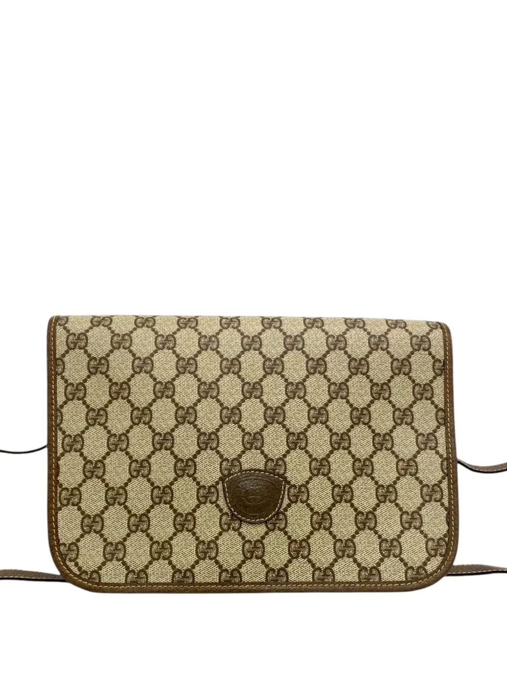 Gucci Pre-Owned 20th Century GG Supreme crossbody bag - Toni neutri