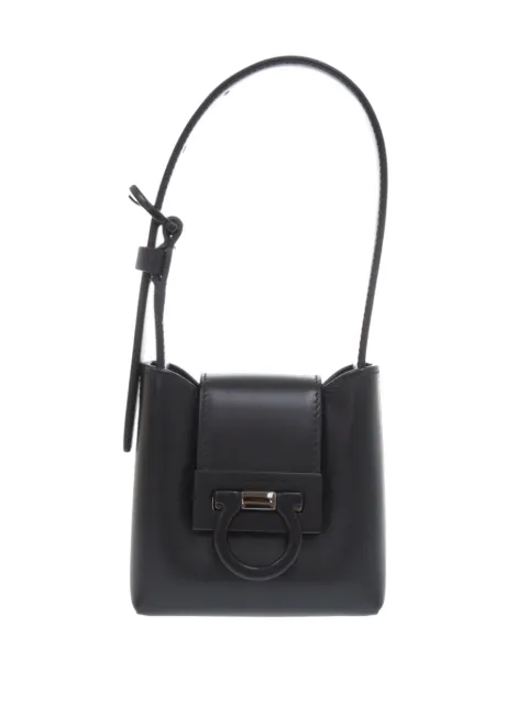 Ferragamo Pre-Owned 2010-2026 Leather Gancini Trifoglio handbag