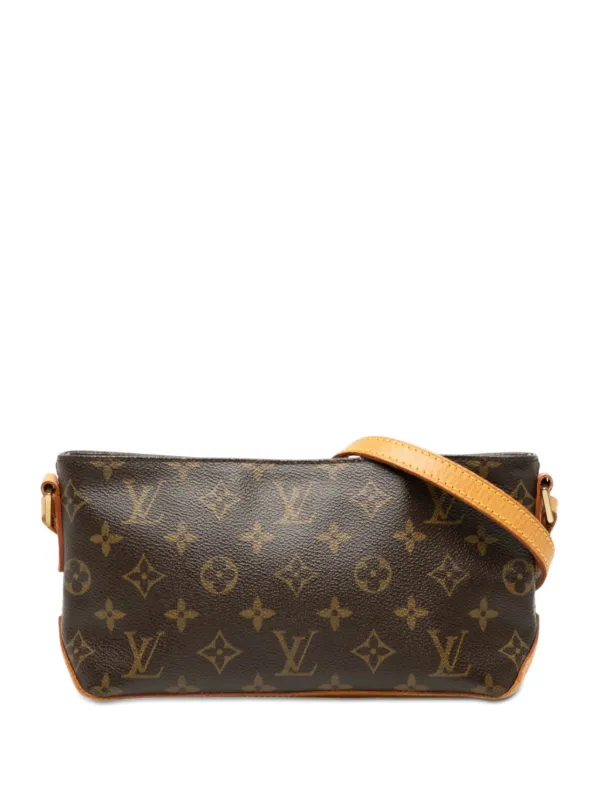 Louis Vuitton Pre-Owned 2002 モノグラム トロター ショルダーバッグ