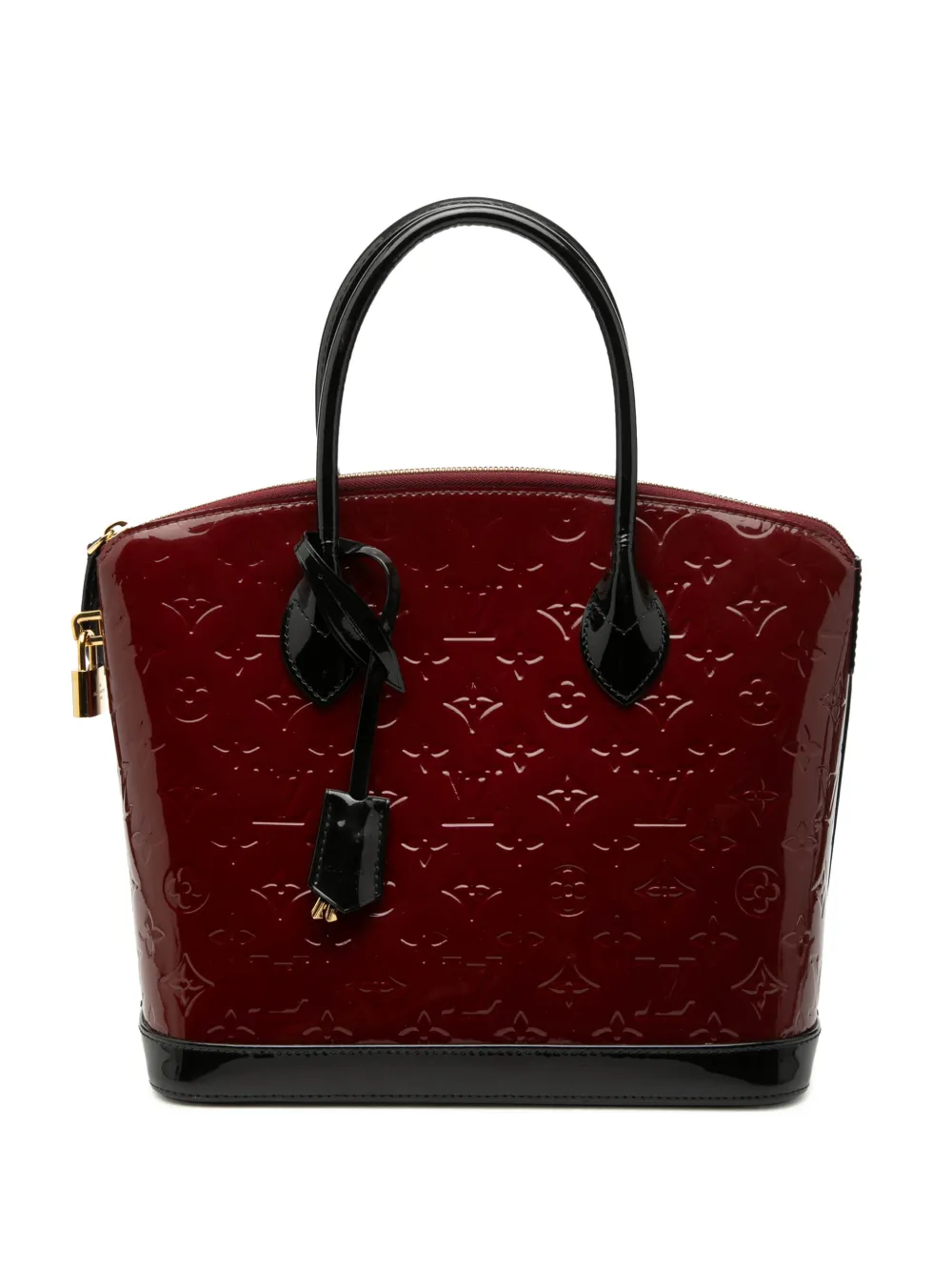 Louis Vuitton Pre-Owned 2014 Monogram Vernis Lockit PM handbag - Red