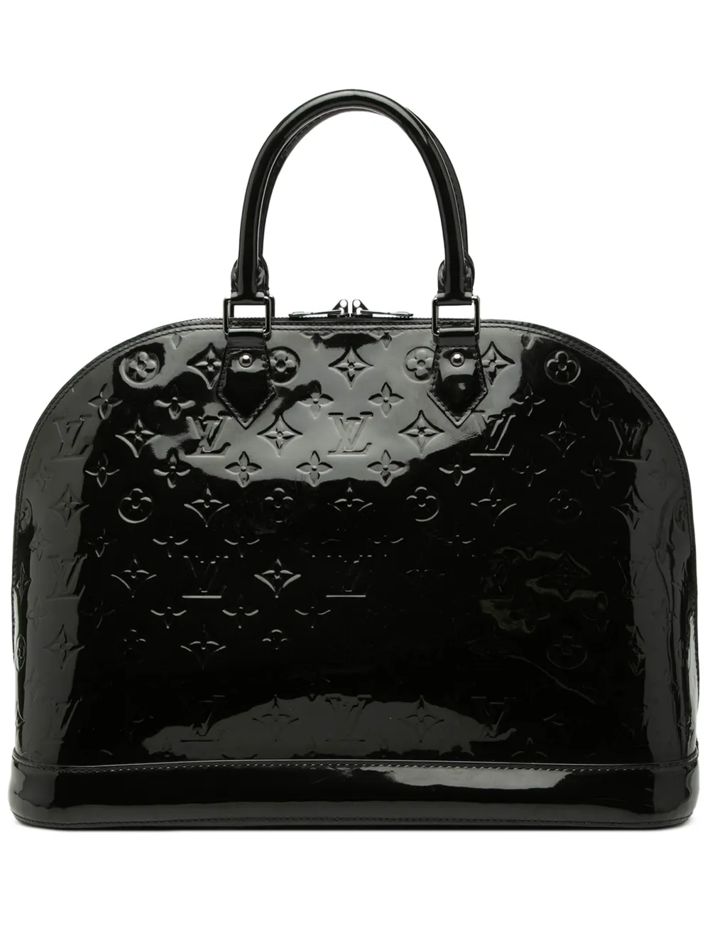 Louis Vuitton Pre-Owned 2013 Monogram Vernis Alma GM handbag - Nero