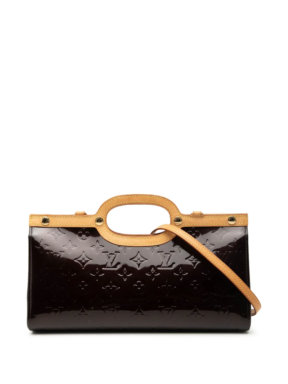 Louis Vuitton Pre-Owned 2009 Monogram Vernis Roxbury Drive satchel - Viola