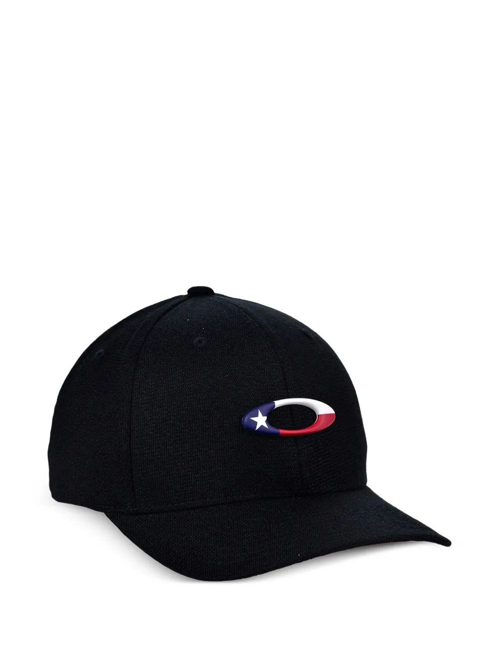 Oakley Tincan Flag Texas honkbalpet Zwart