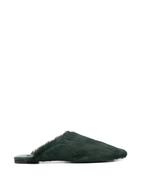 Senso Caelan pony-hair mules